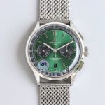 TW Factory Breitling Premier B01 Chronograph Stainless Steel 42MM 7750 Movement Green Watch